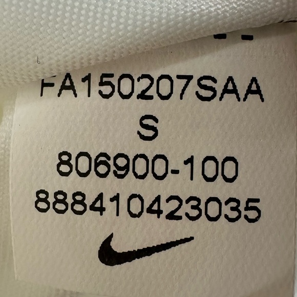 NWT MENS NIKE PRO HYPERSTRONG PADS FOOTBALL Padded Compression SHIRT White Small - Picture 6 of 6